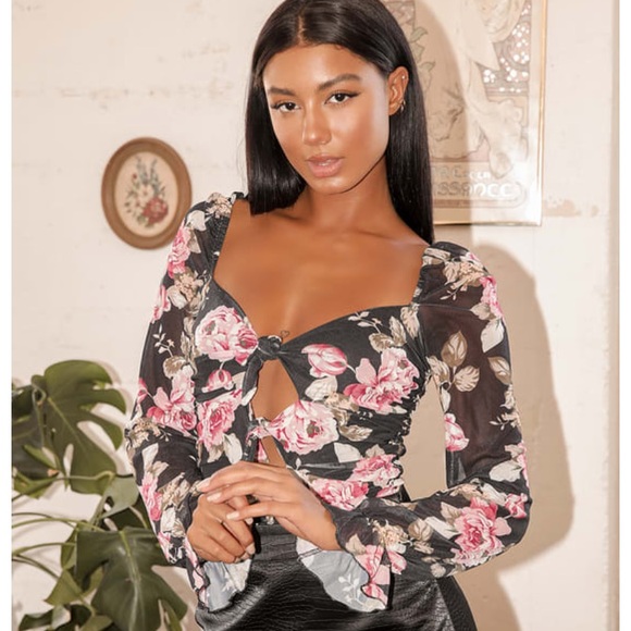 Lulus Long Sleeve Bodysuit - Picture 1 of 6